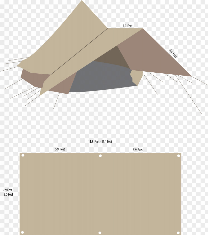 Campsite Bell Tent Camping Glamping Sewing PNG