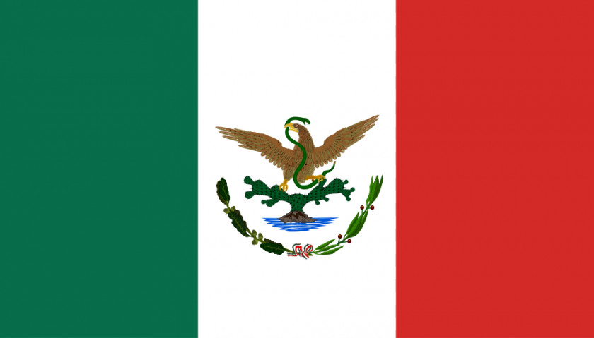 Mexican Flag Images Free Of Mexico New Spain War Independence First Empire PNG