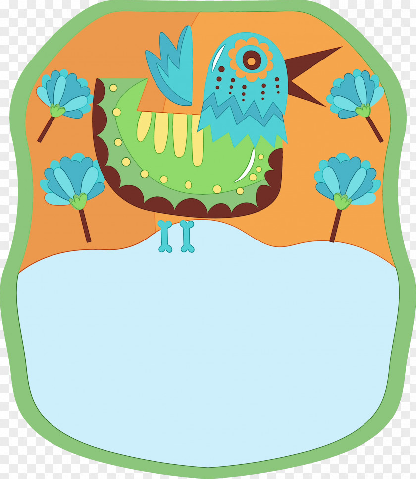 Owls Cartoon Green Beak M-tree PNG