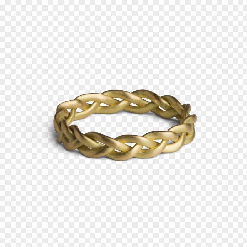Ring Braided Silver Gold PNG
