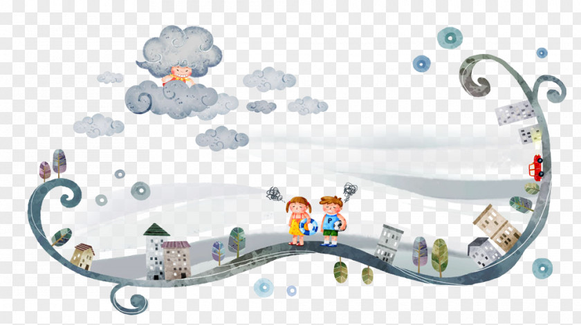 Creative Clouds Weather Overcast Cartoon Sky PNG