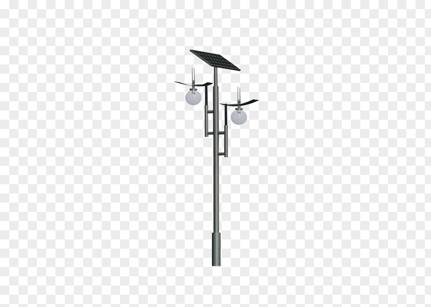 Double Lamp Solar Street Light Energy Bathroom PNG