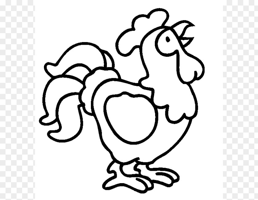 Farm Animal Drawings Chicken Coloring Book Rooster Poultry Farming Cock Egg PNG