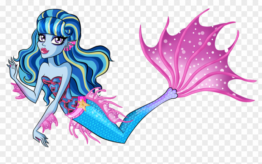 Mermaid Monster High Doll Toy Mattel PNG