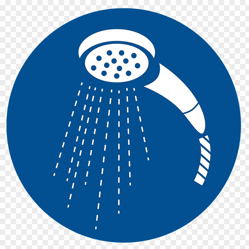 Shower Head Wet Ink Circle Clip Art PNG