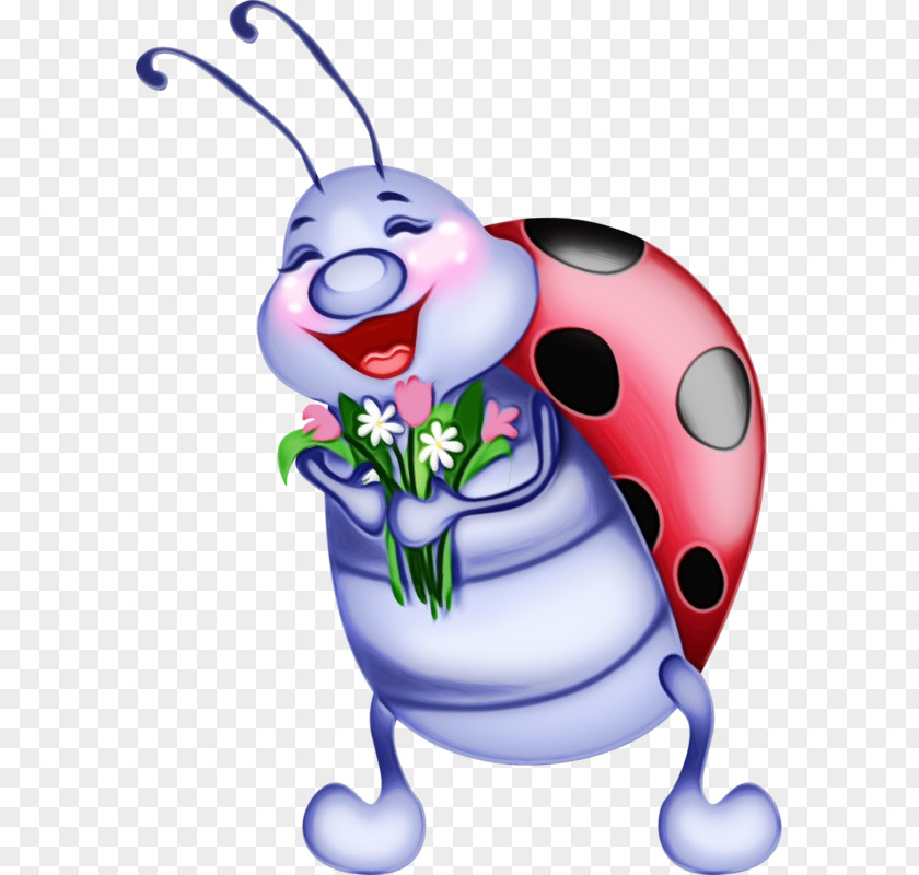 Cartoon Lady Bird PNG