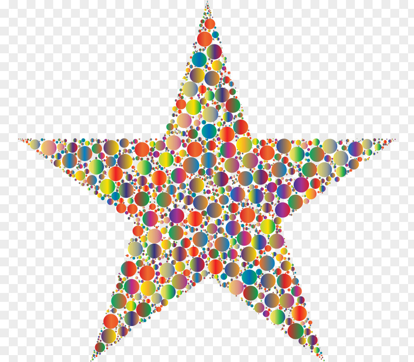Colorful Stars Star Clip Art PNG