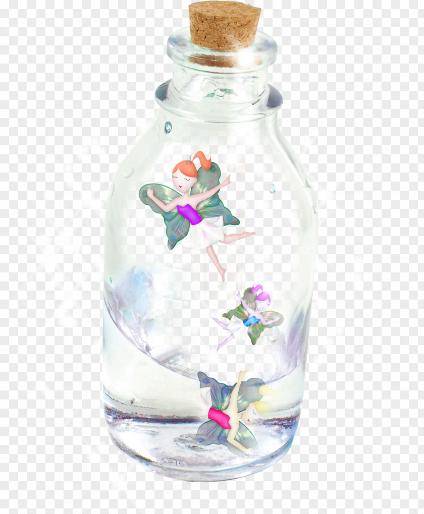 Creative Drift Bottles Bottle Cartoon PNG