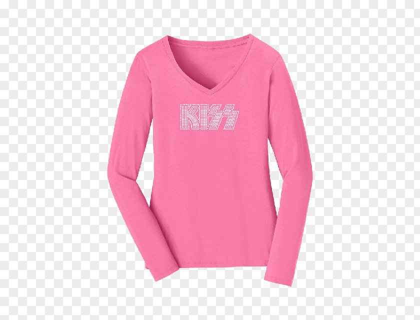 Pink 8 Digit Womens Day Long-sleeved T-shirt Hoodie Clothing PNG