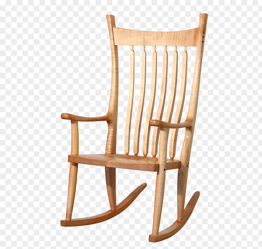 Rocking Chair Chairs Wood Garden Furniture PNG