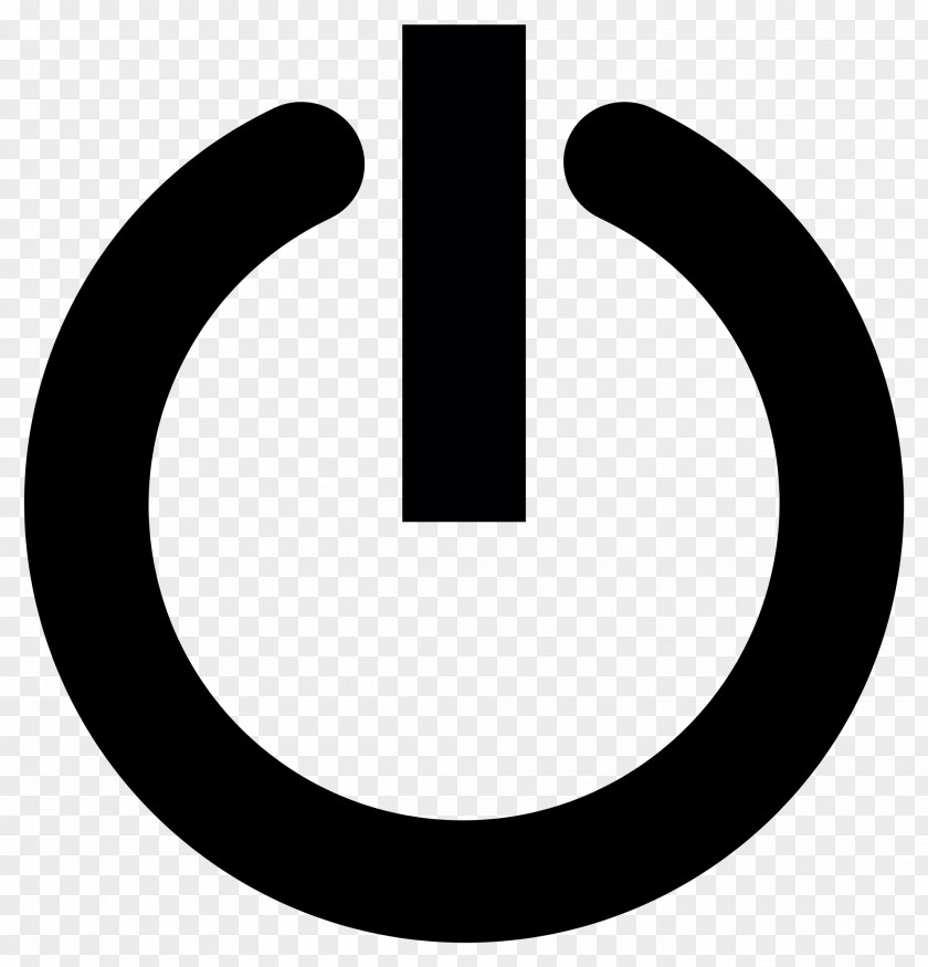 Shutdown Vector Power Supply Unit Symbol PNG