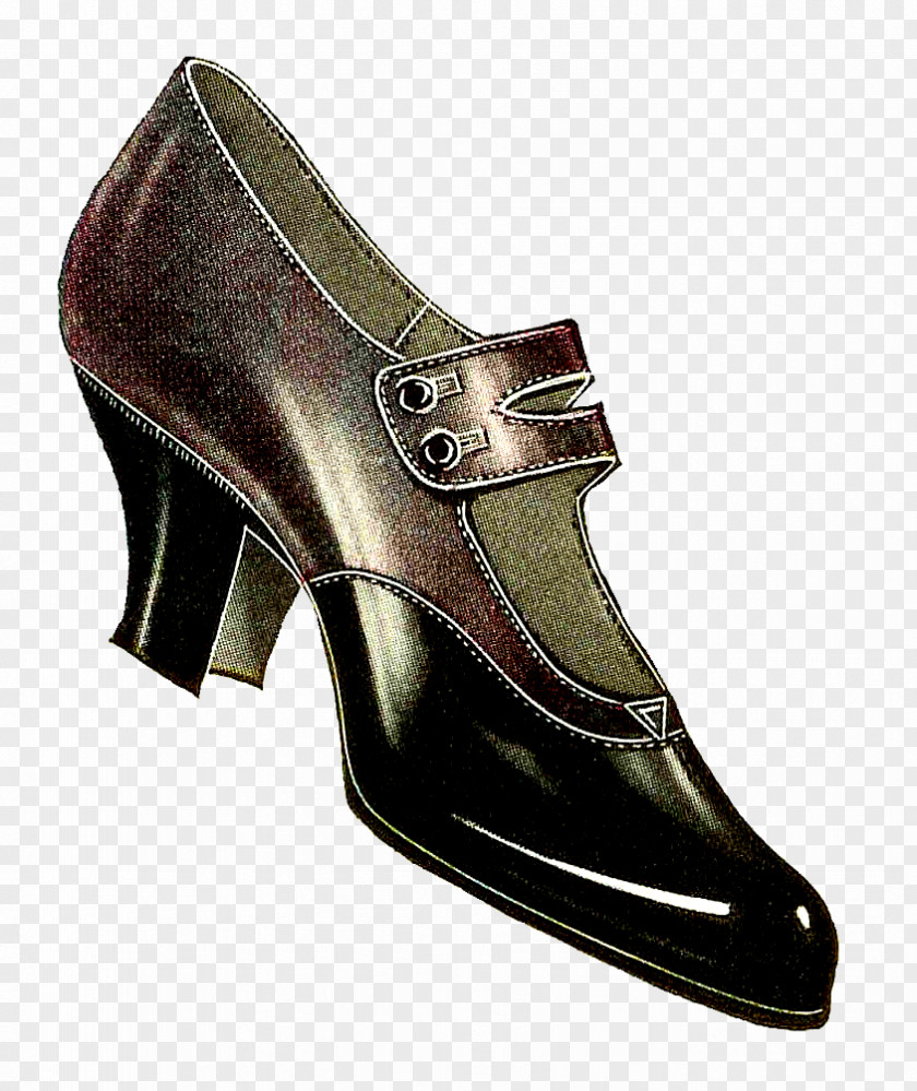 Boot Vintage Clothing High-heeled Shoe Oxford Court PNG