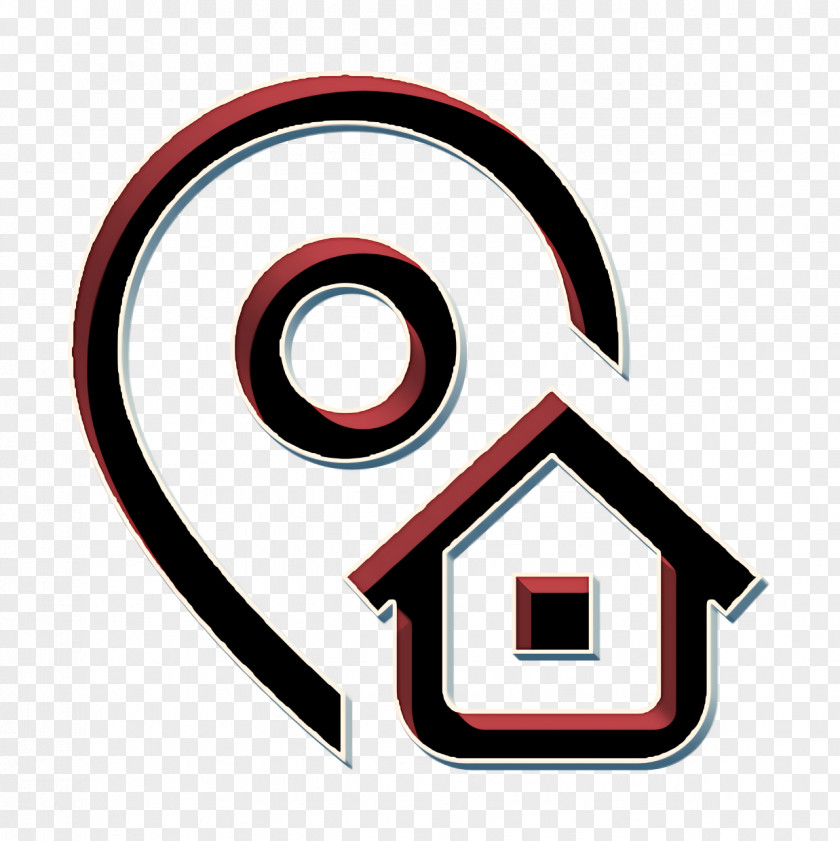Logo Symbol Real Estate Icon Address PNG