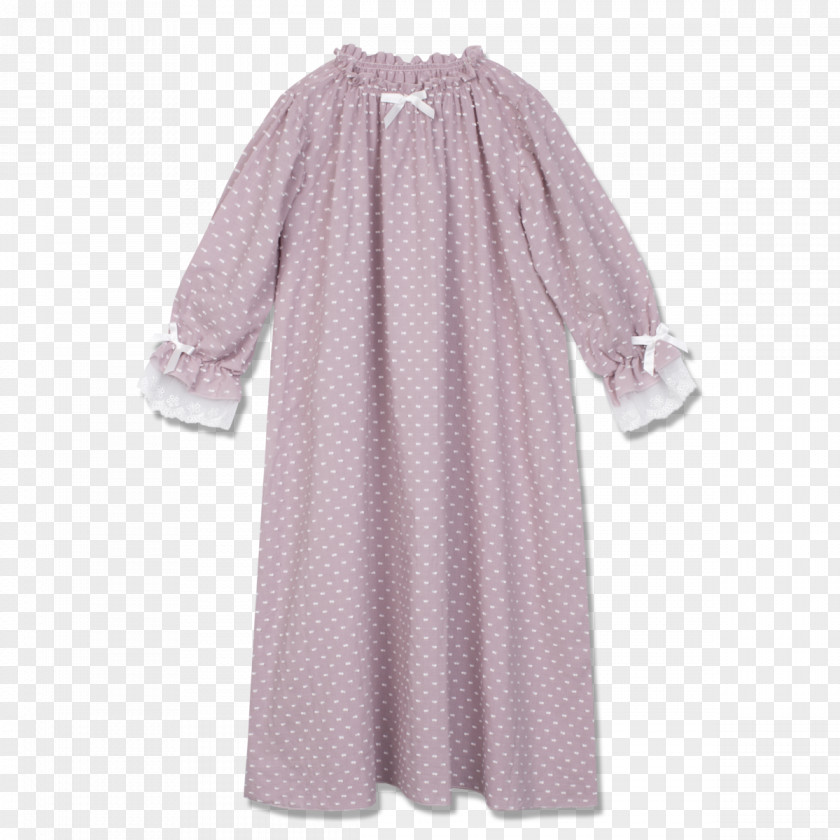 Pajamas Clothing Dress Nightwear Sleeve Polka Dot PNG