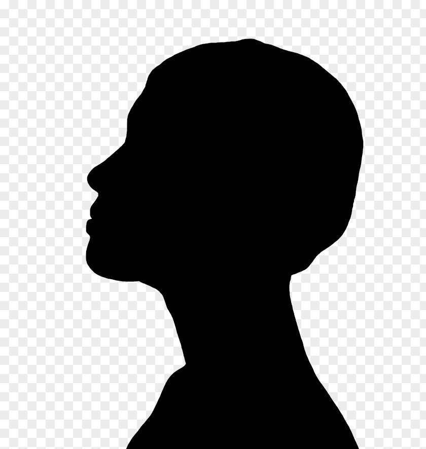 Silhouette User Profile Woman PNG