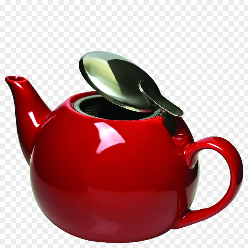 Tea Teapot Infuser Kettle Ceramic PNG
