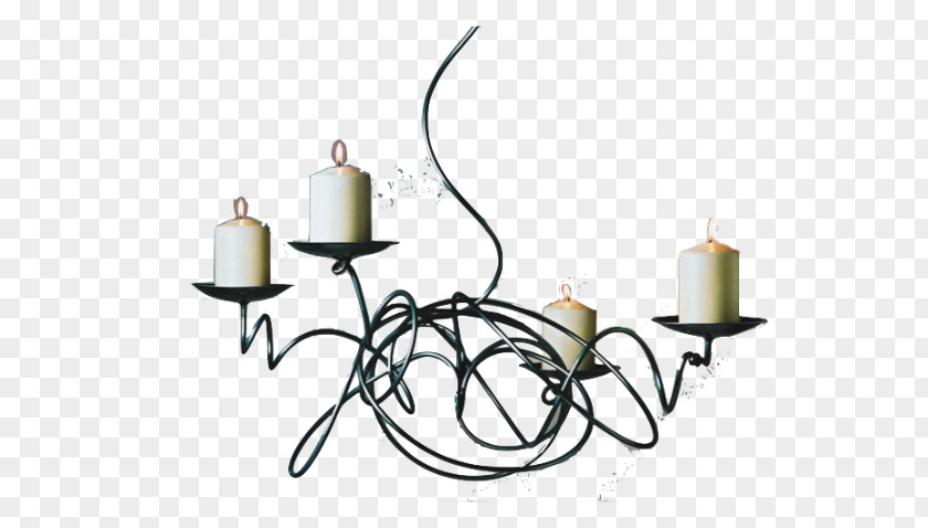Gift Candle Chandelier Candlestick Light Fixture PNG