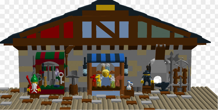 Marketplace Toy Building Facade The Lego Group PNG