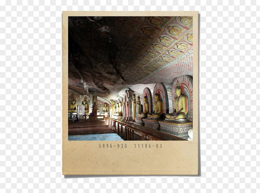 Temple Dambulla Cave Stock Photography Poster Text PNG