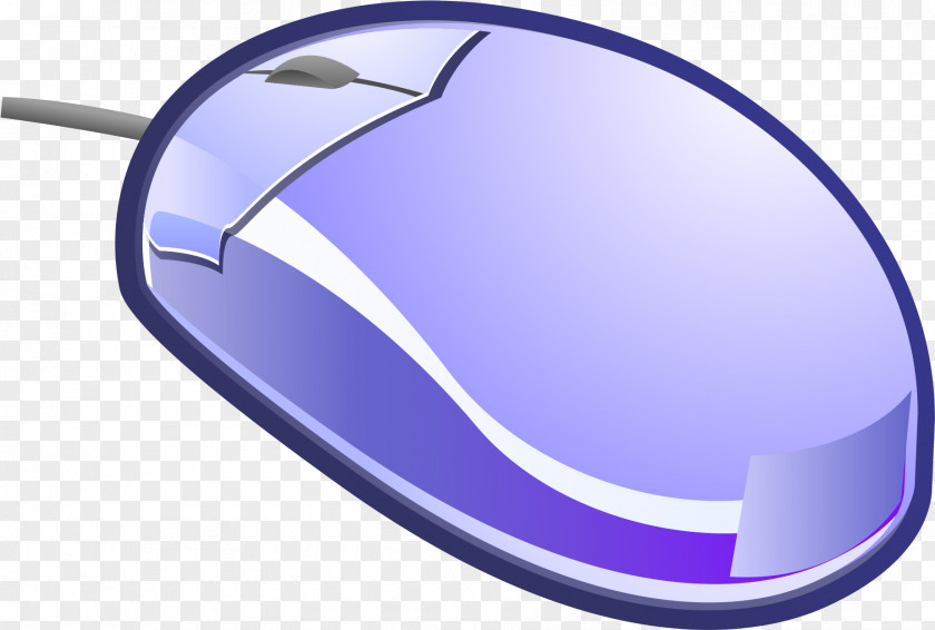 Symbol Electric Blue Mouse Pointer PNG