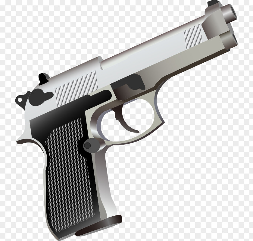 Weapon Handgun Clip Art PNG