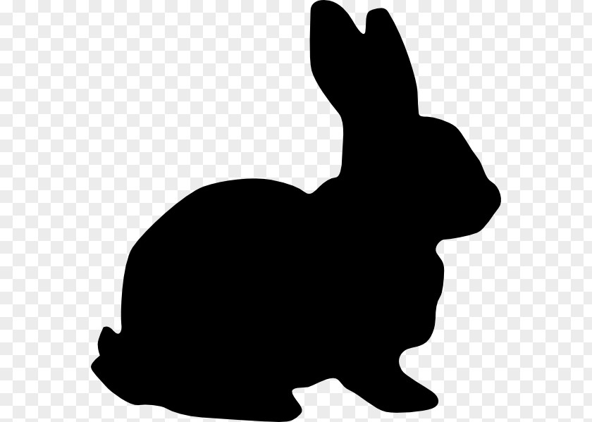 Bunnies Vector Rabbit Silhouette Clip Art PNG