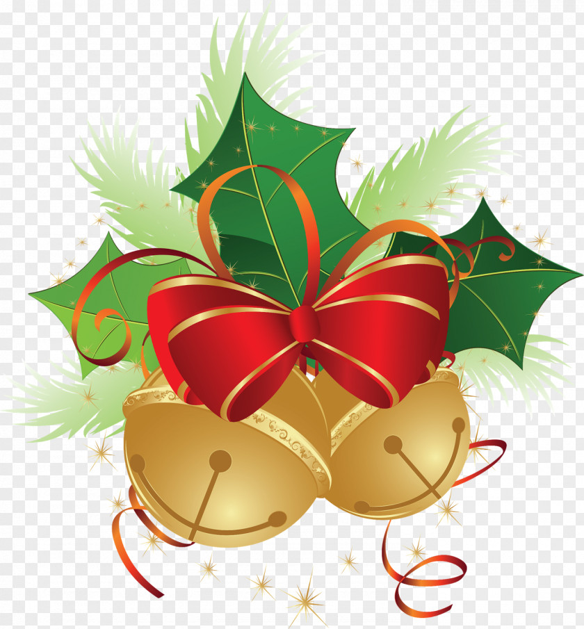 Christmas Decoration Jingle Bells Clip Art PNG