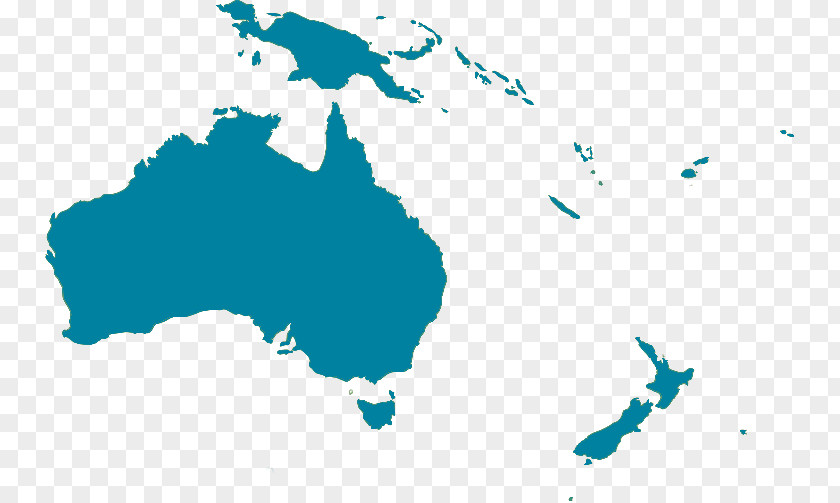 Papua New Guinea Zealand Australia Map Globe PNG