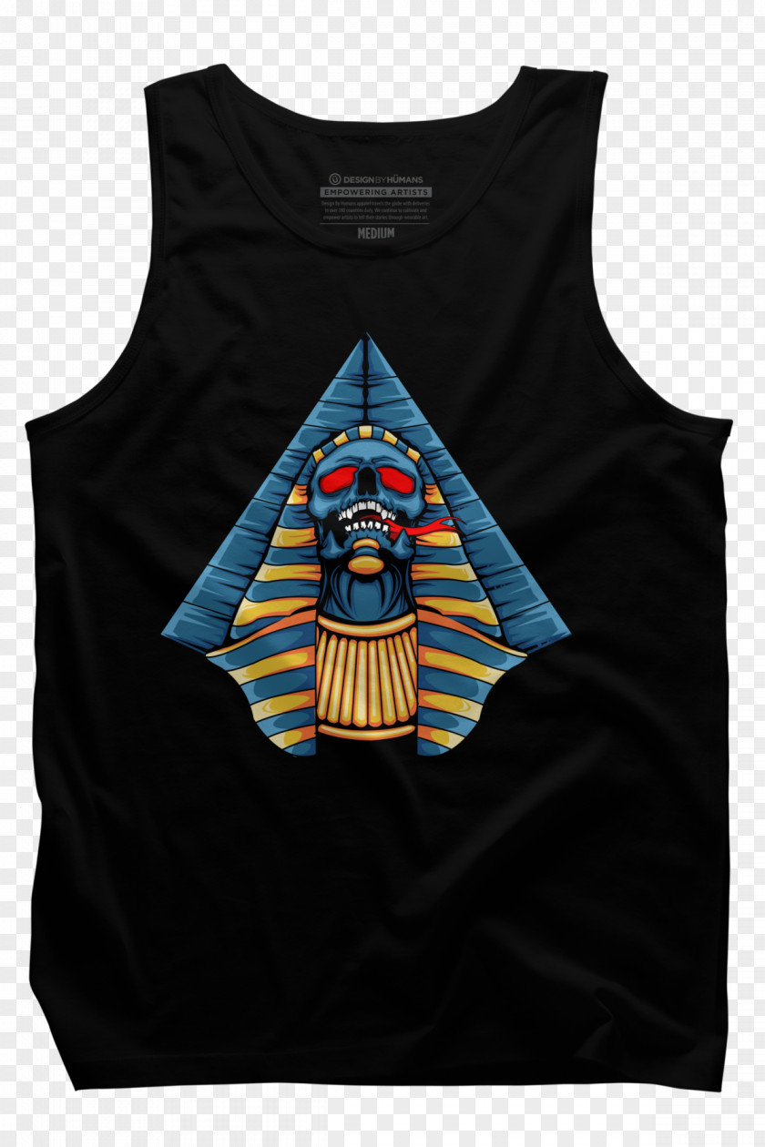 Pharaoh T-shirt Gilets Sleeveless Shirt PNG