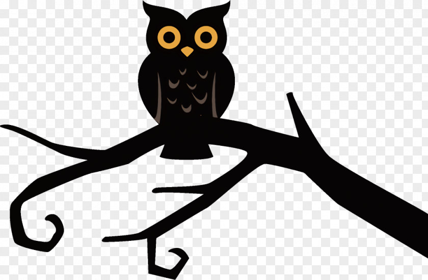 Wing Bird Of Prey Owl Halloween PNG