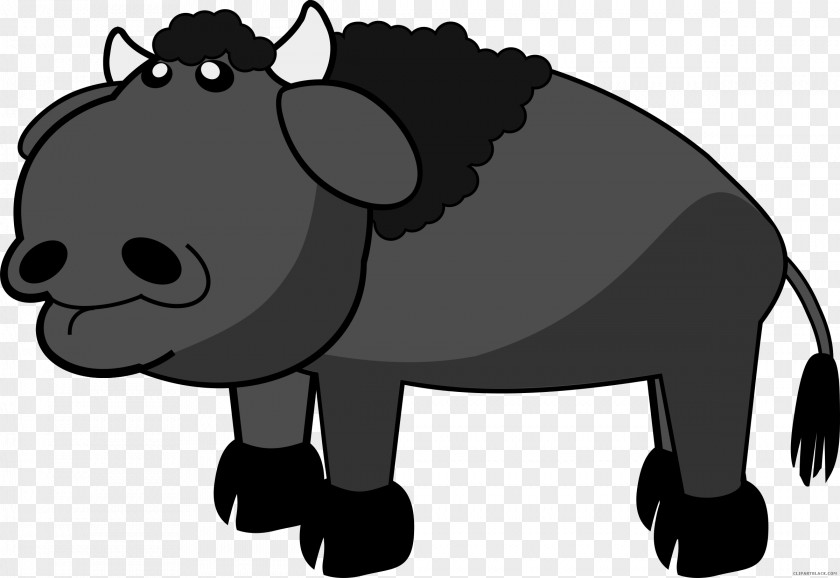 Bison Cattle Christian Clip Art PNG