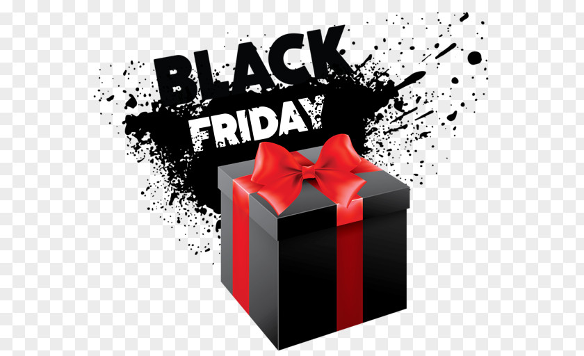 Black Gift Box Friday Free Content Clip Art PNG