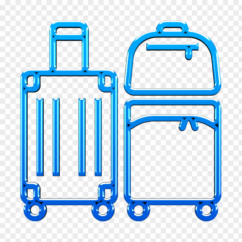 Travel Icon Luggage Hotel Services PNG