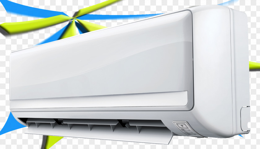 Air Conditioner Fan Wind Energy Conservation Product Marketing PNG
