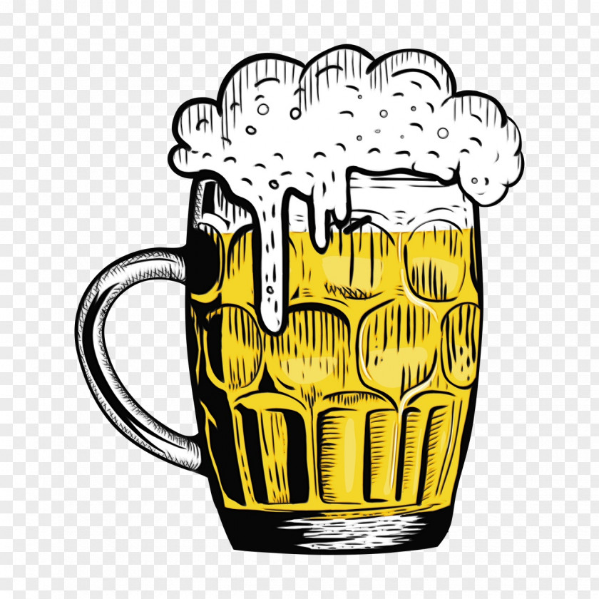 Beer Stein Ice Background PNG