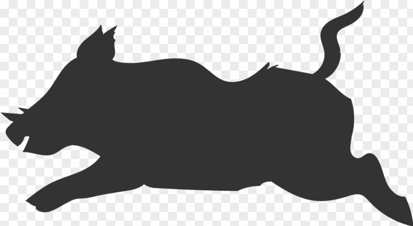 Boar Wild Silhouette Clip Art PNG