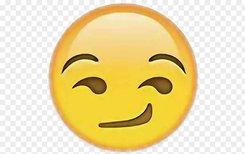 Emoji Sticker Smirk Emoticon PNG