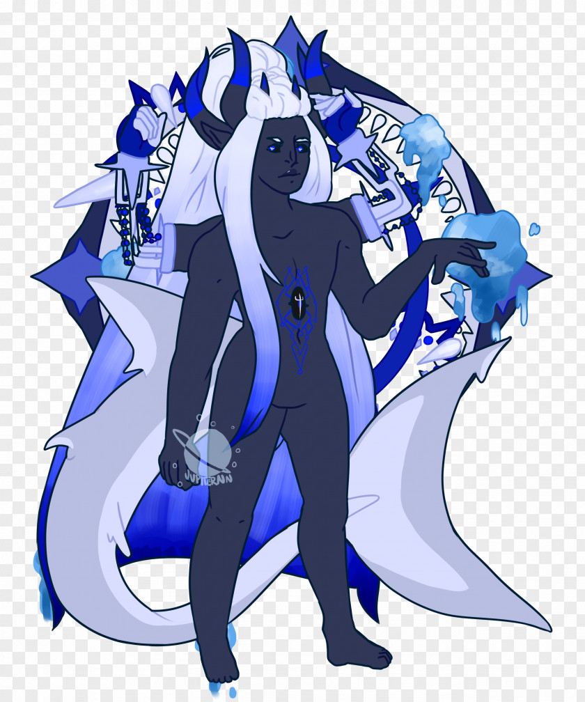 Neptune God Cartoon Microsoft Azure Legendary Creature PNG