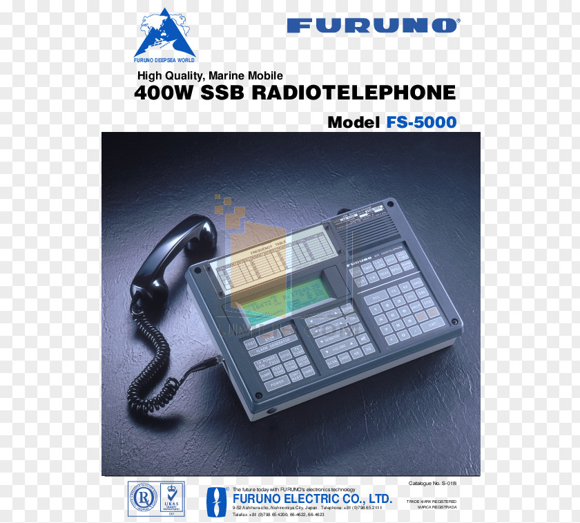 Pamphlet Radiotelephone Electronics Furuno Product Manuals System PNG