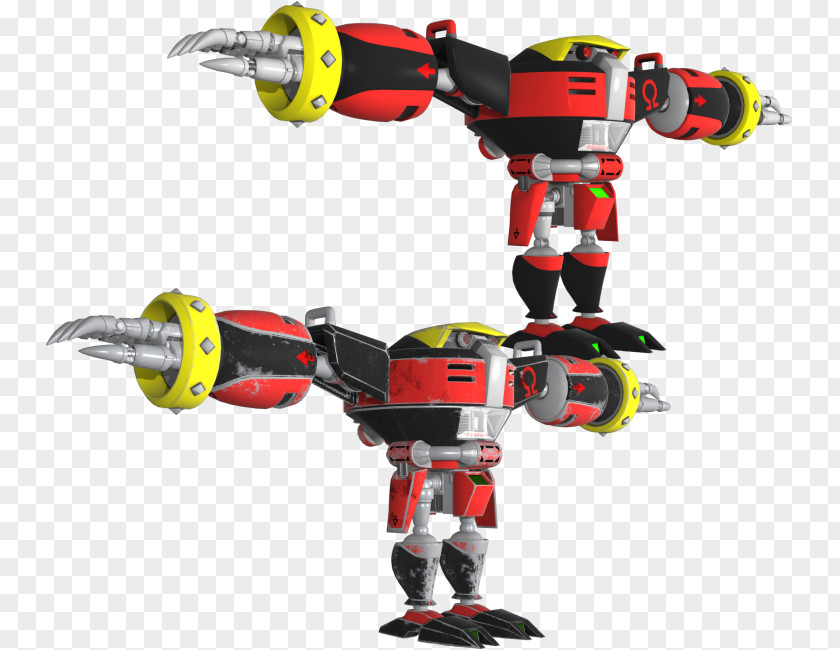 Sonic Forces Heroes E-123 Omega Video Game PNG