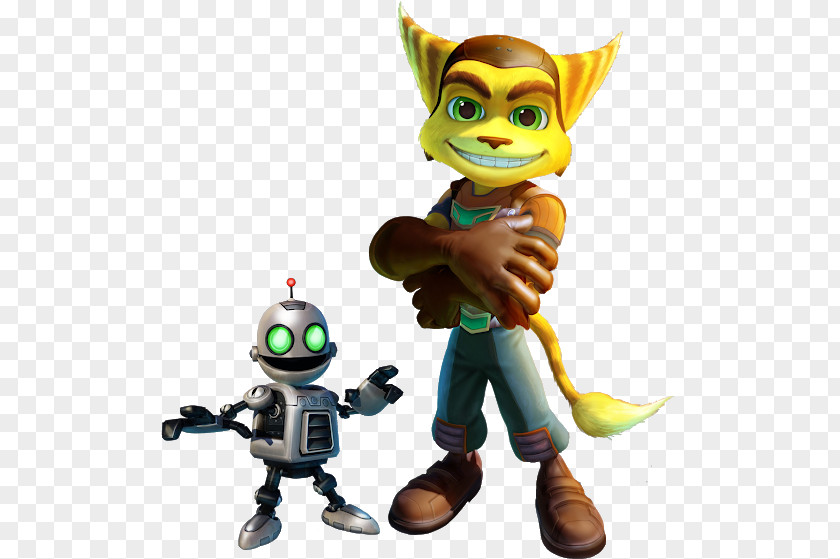 Style Animation Ratchet Clank Toy PNG