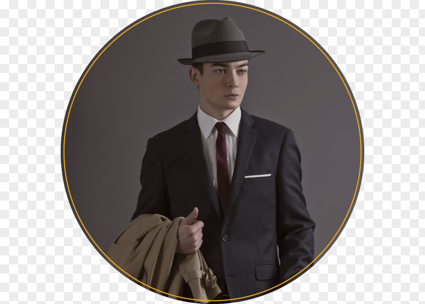 Suit 1960s 1950s Fashion Hat PNG