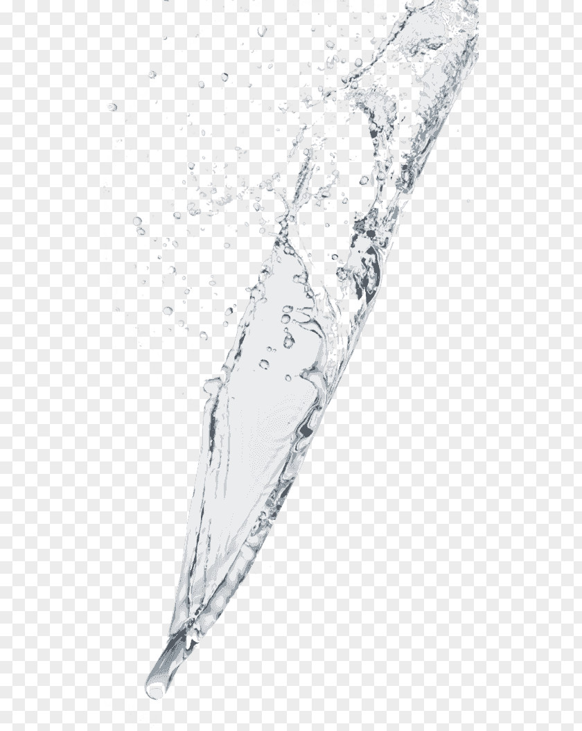 Wash Drawing Water White Black Angle PNG