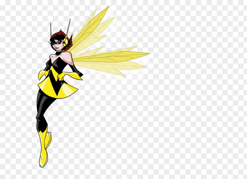 Wasp Comics Comic Book Superhero Avengers PNG