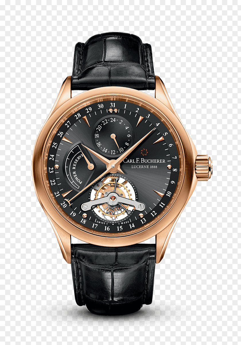 Watch Tourbillon Carl F. Bucherer Watchmaker Jewellery PNG