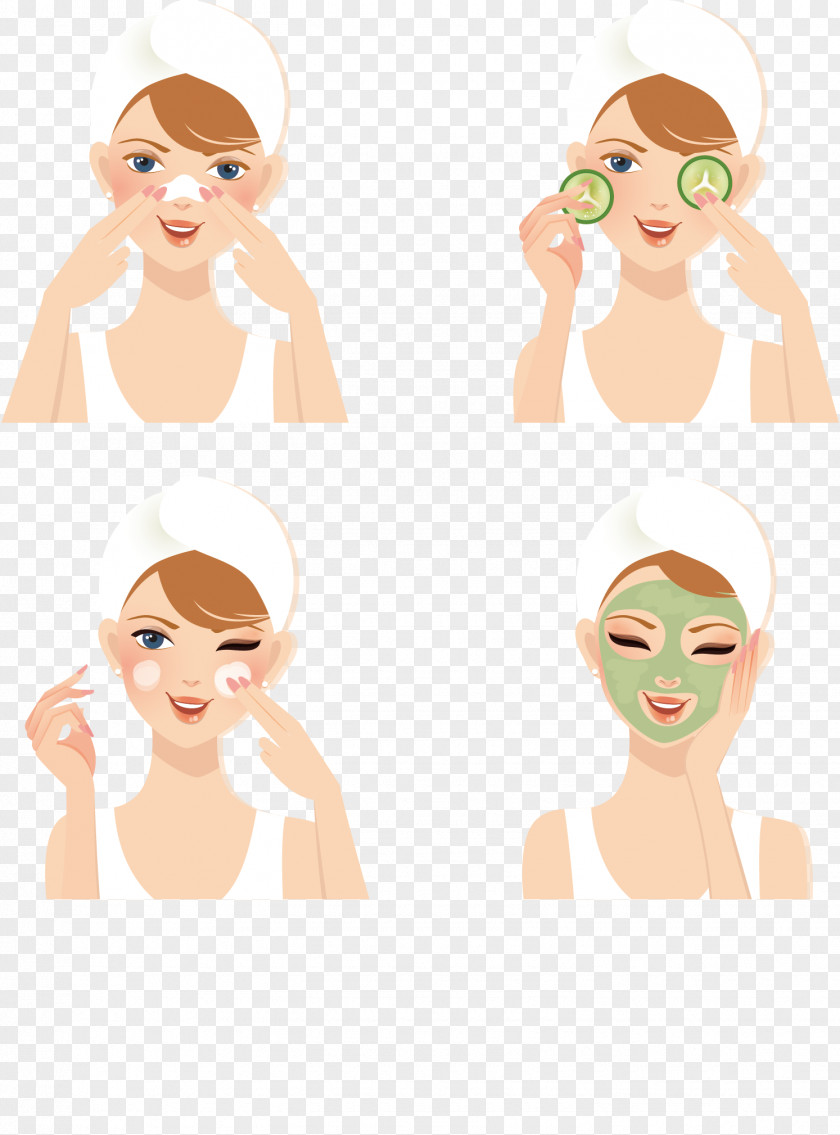 Woman Deposition Mask Download Icon PNG