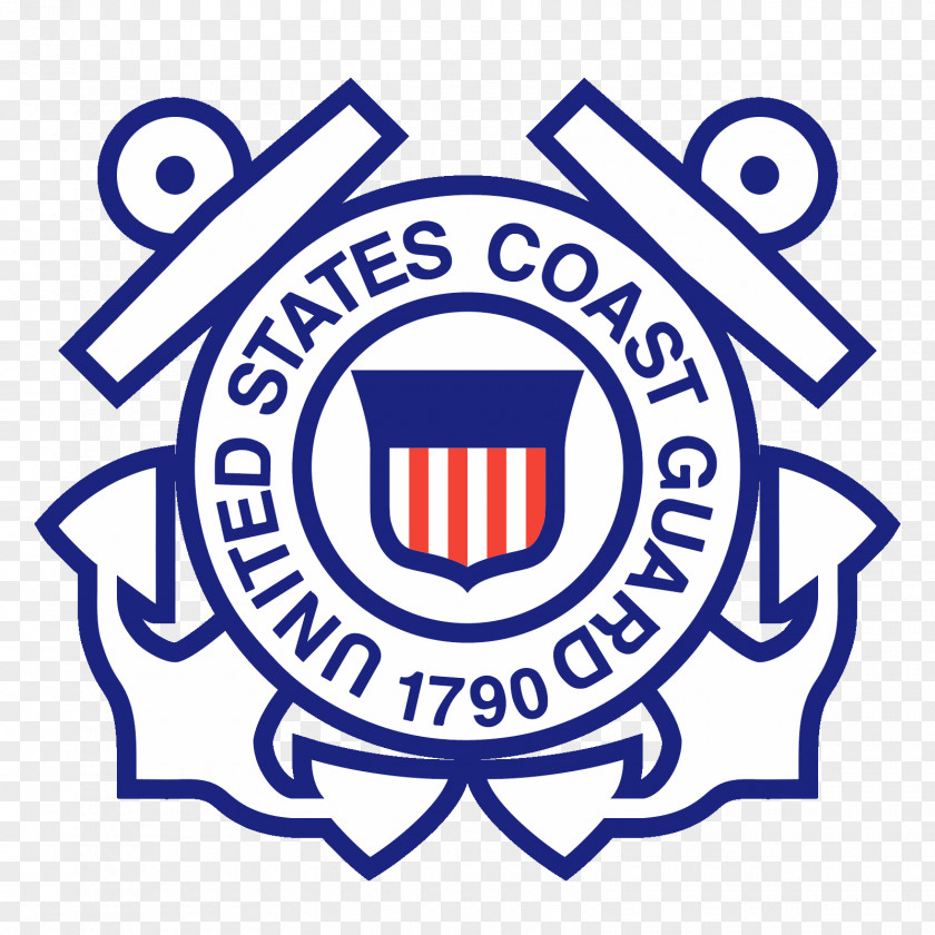 Coast Guard US Station United States Auxiliary Organization Decal PNG
