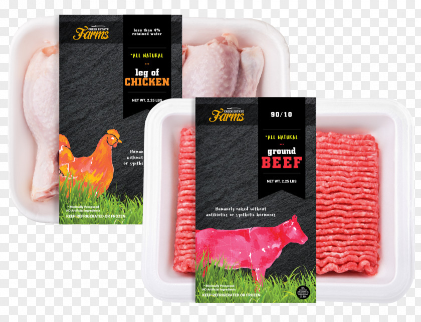 Raw Beef Chicken Meat Packaging And Labeling Poultry PNG