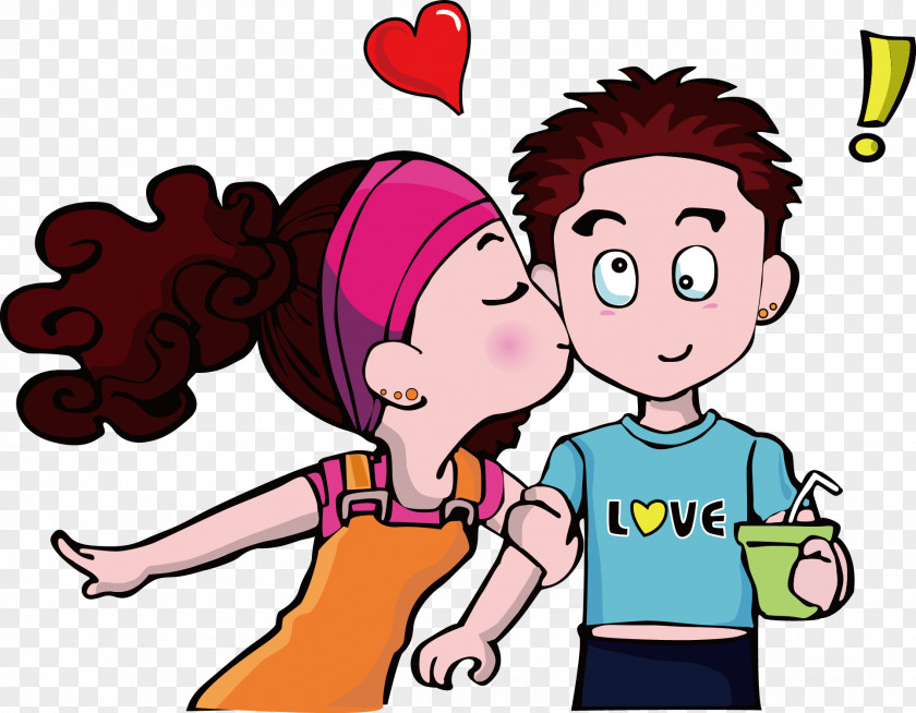 Cartoon Couple TIFF Icon PNG