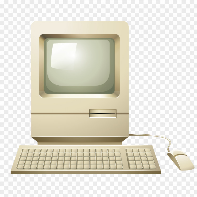 Vector Brick Computer Personal Icon PNG